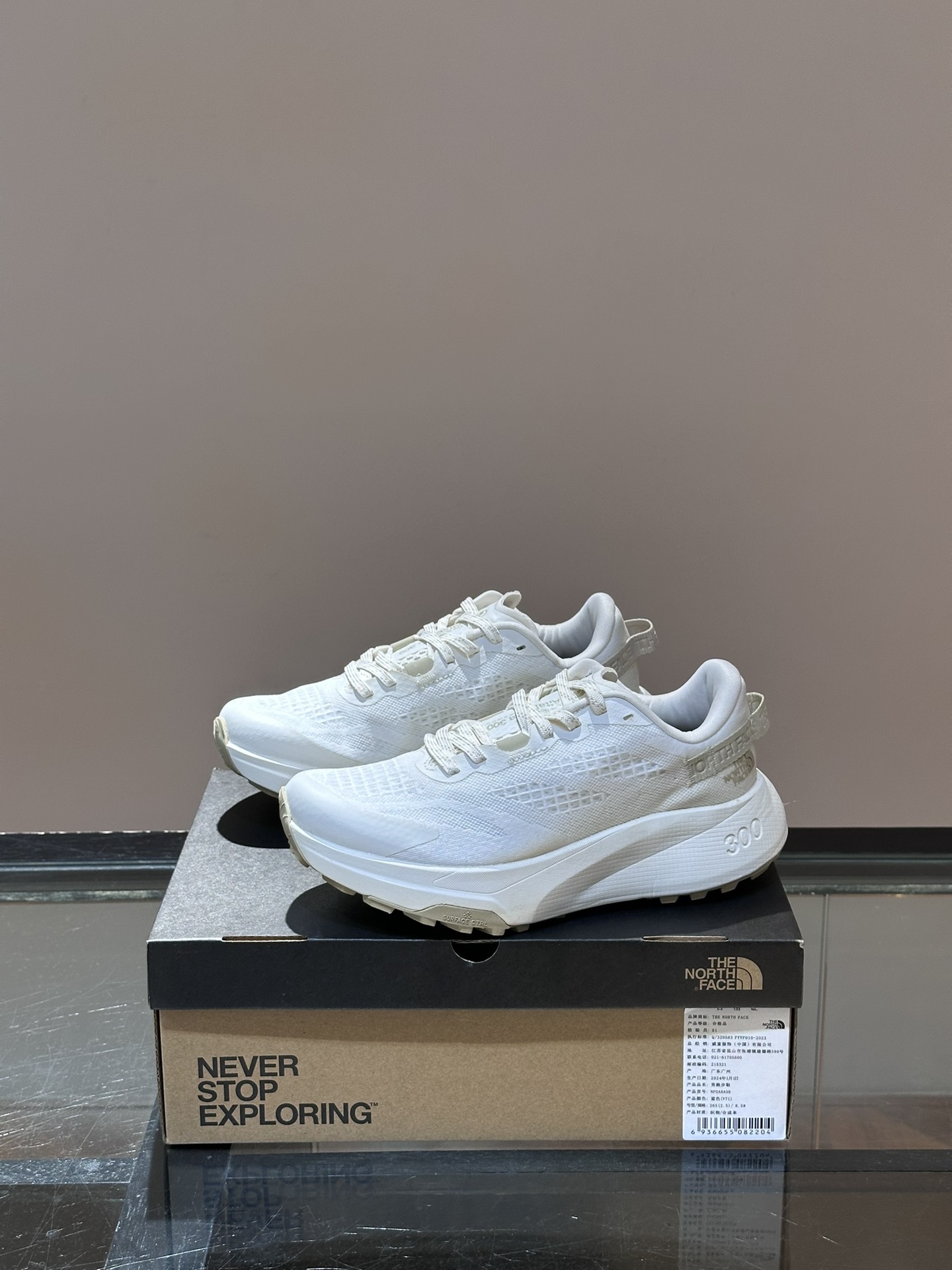 莞厂北面TheNorthFaceVECTIV越野跑鞋徒步3D网布鞋面透气性与耐久性兼具穿着轻便舒适不闷脚