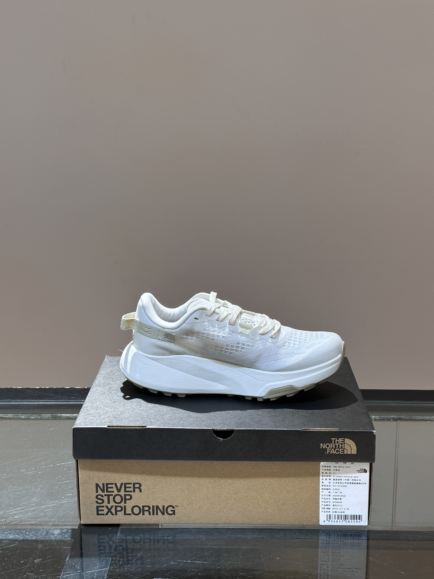 莞厂北面TheNorthFaceVECTIV越野跑鞋徒步3D网布鞋面透气性与耐久性兼具穿着轻便舒适不闷脚