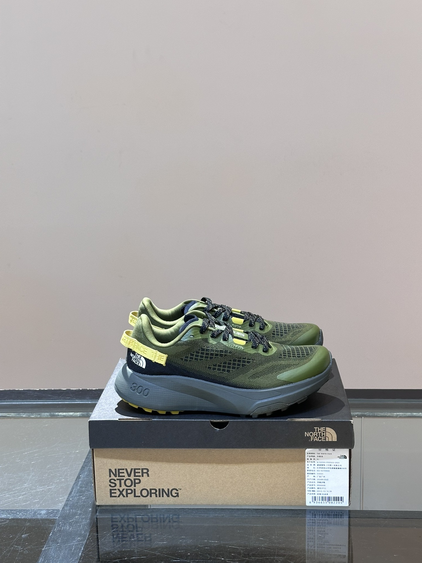 莞厂北面TheNorthFaceVECTIV越野跑鞋徒步3D网布鞋面透气性与耐久性兼具穿着轻便舒适不闷脚