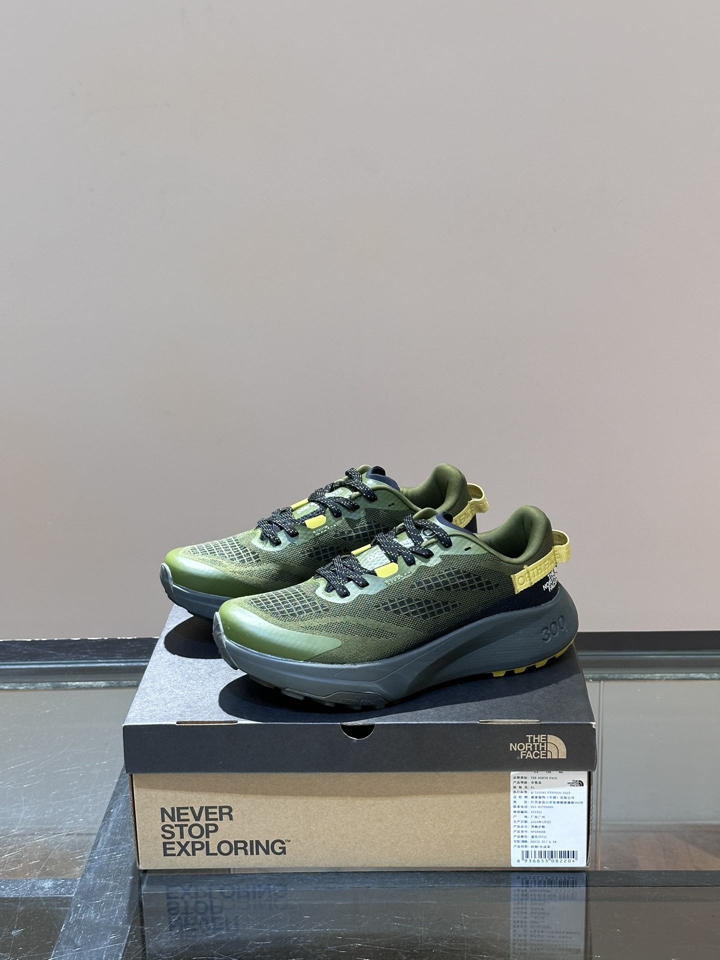 莞厂北面TheNorthFaceVECTIV越野跑鞋徒步3D网布鞋面透气性与耐久性兼具穿着轻便舒适不闷脚