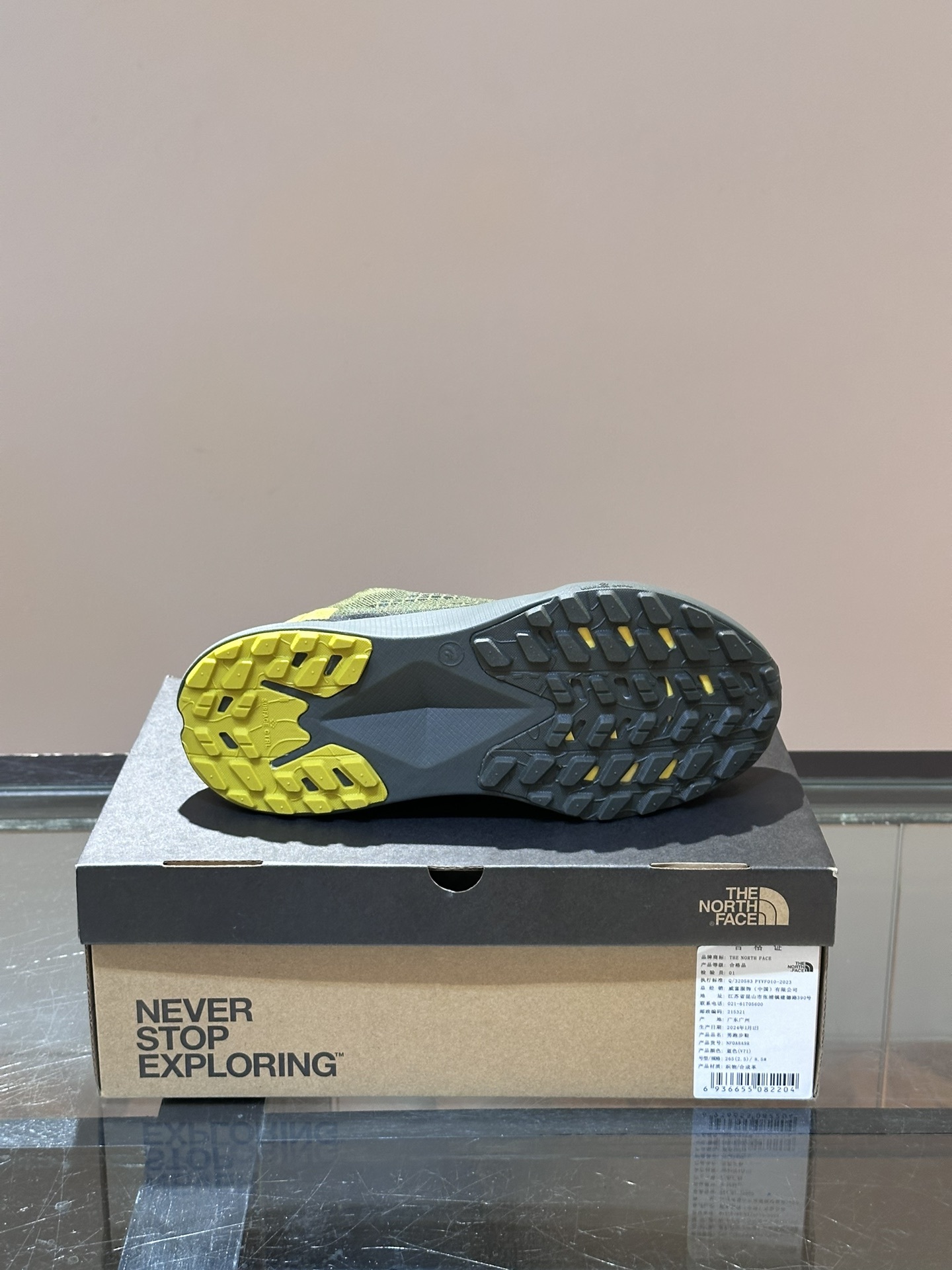 莞厂北面TheNorthFaceVECTIV越野跑鞋徒步3D网布鞋面透气性与耐久性兼具穿着轻便舒适不闷脚