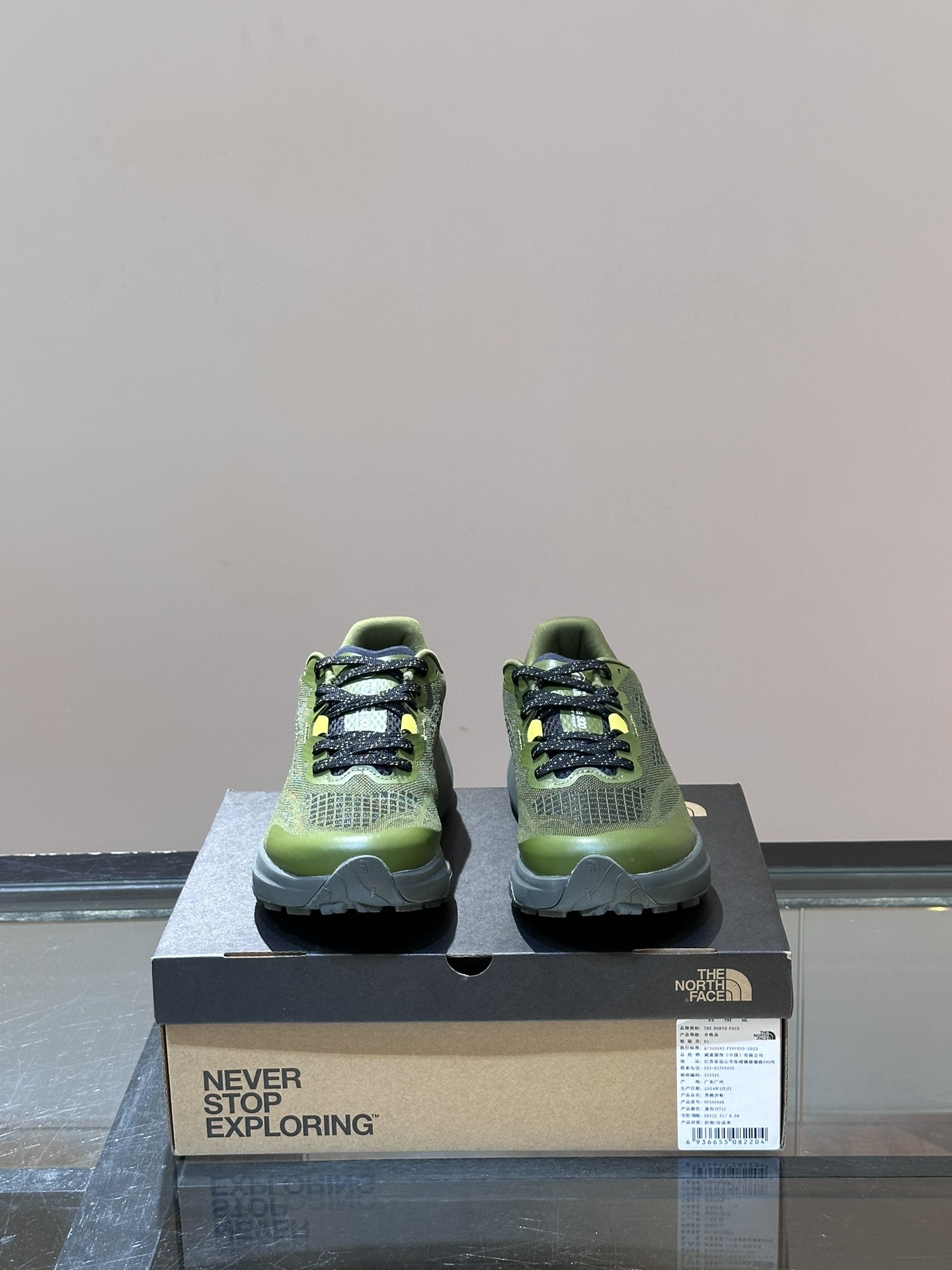莞厂北面TheNorthFaceVECTIV越野跑鞋徒步3D网布鞋面透气性与耐久性兼具穿着轻便舒适不闷脚