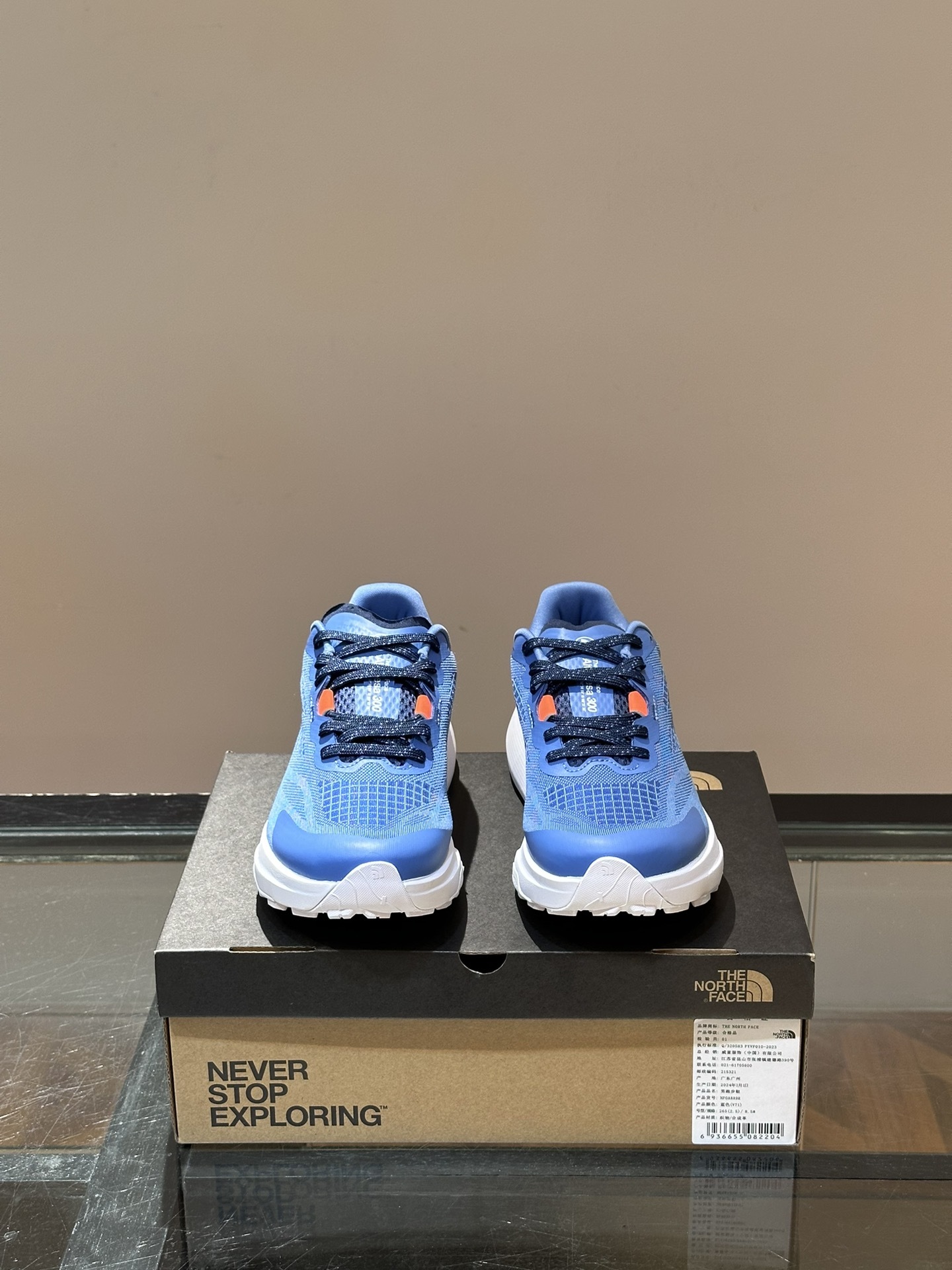 莞厂北面TheNorthFaceVECTIV越野跑鞋徒步3D网布鞋面透气性与耐久性兼具穿着轻便舒适不闷脚