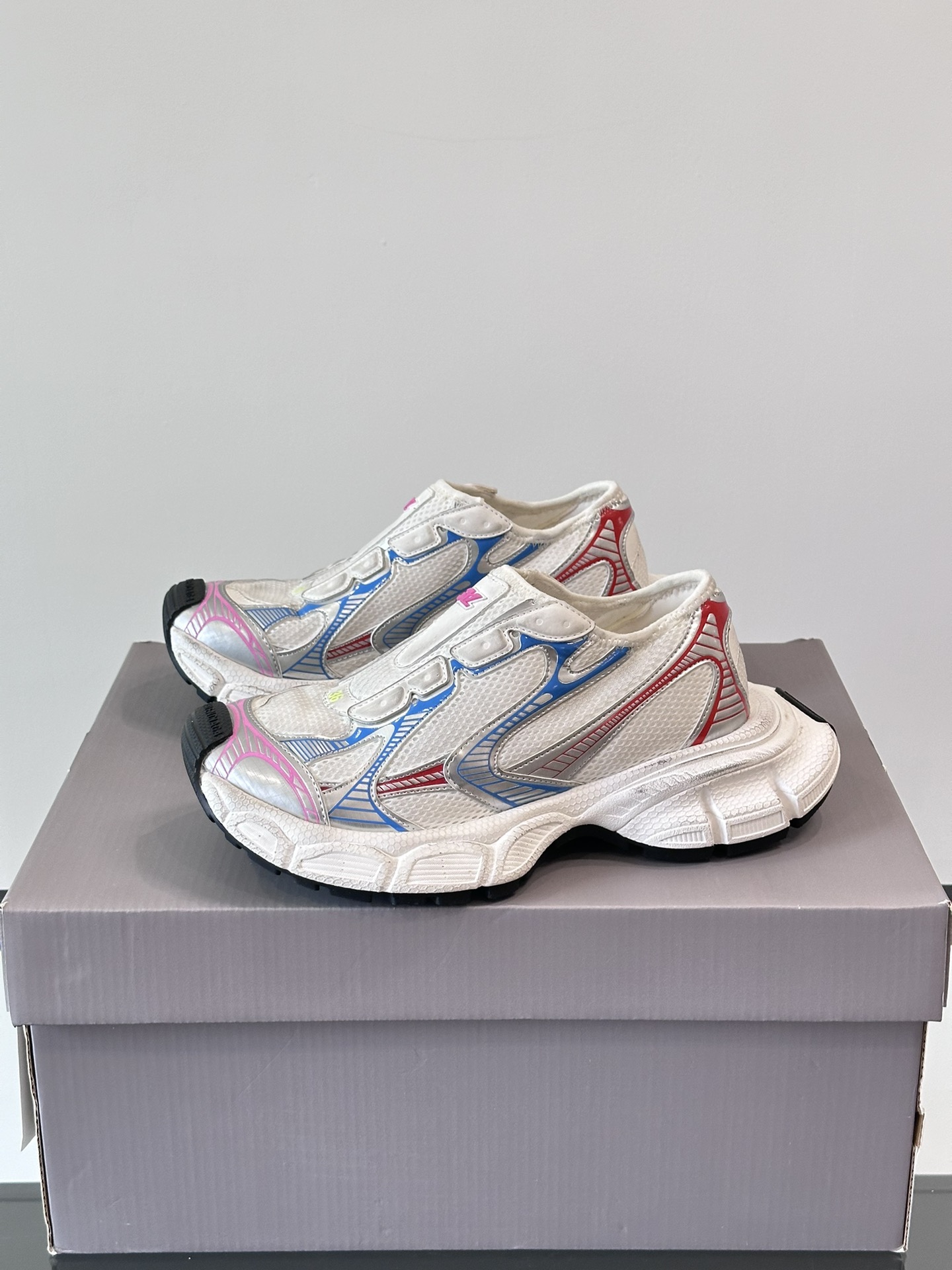 Balenciaga 巴黎世家最新爆款3XL Sneaker系列 情侣款 休闲 老爹鞋 运动鞋  整体鞋