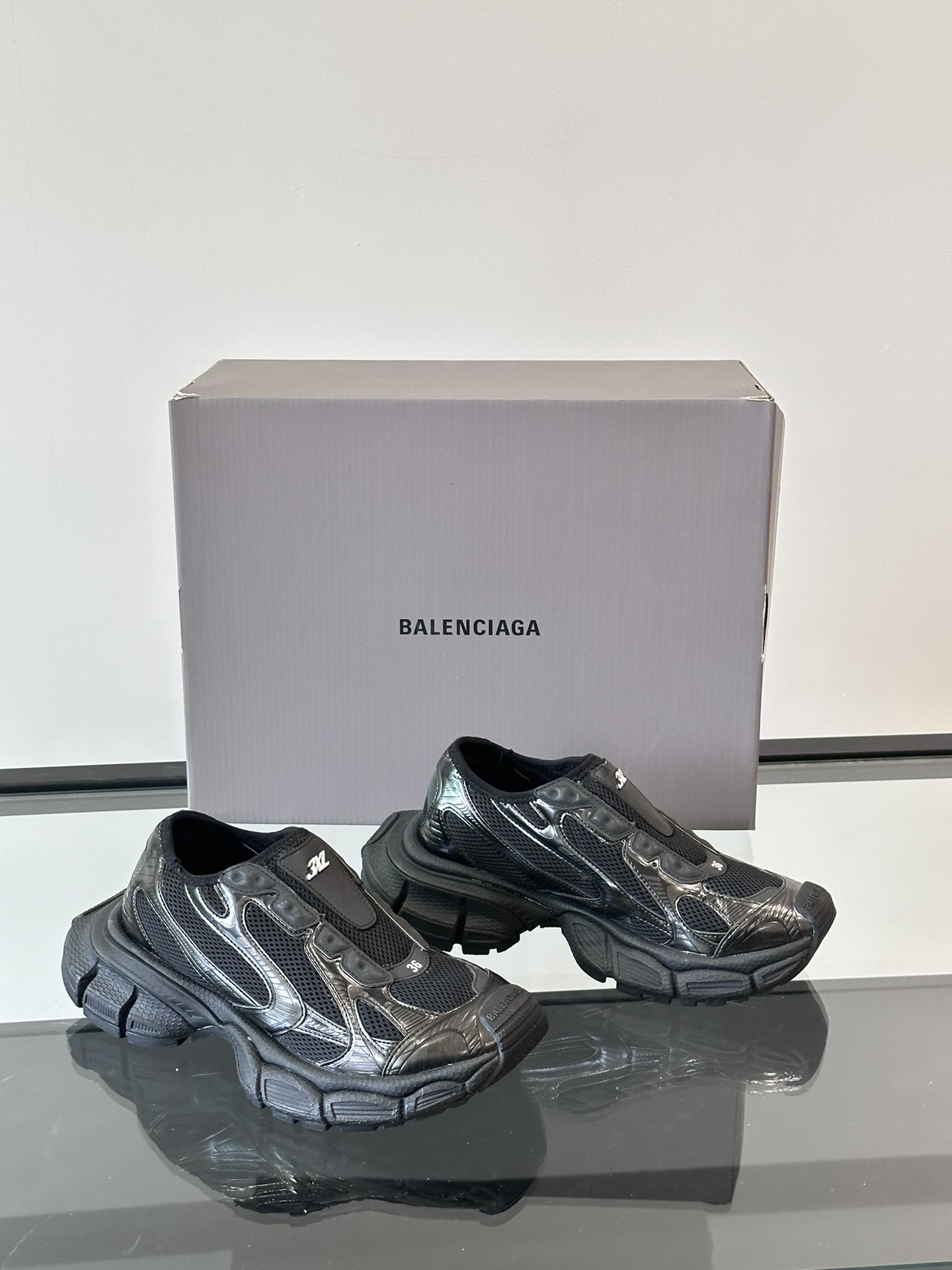 Balenciaga 巴黎世家最新爆款3XL Sneaker系列 情侣款 休闲 老爹鞋 运动鞋  整体鞋