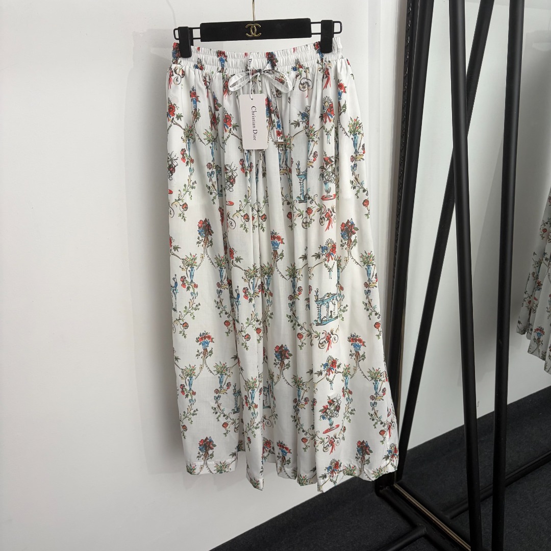 NO:933534,Model No. 20265342 Dio* new European garden architectural print lace-up elastic high-waisted skirt, white, S-XL, [M size waist 66 elastic, length 95; weight 0.335kg], Dior-clothing, dior, dior, skirts,19860909款号20265342 Dio*新款 欧式花园建筑印花系带抽绳松紧高腰半裙,白色,S-XL,【M码腰围66弹力,长95；重量0.335kg】,迪奥-服装,dior,dior,skirts,,Women's clothing