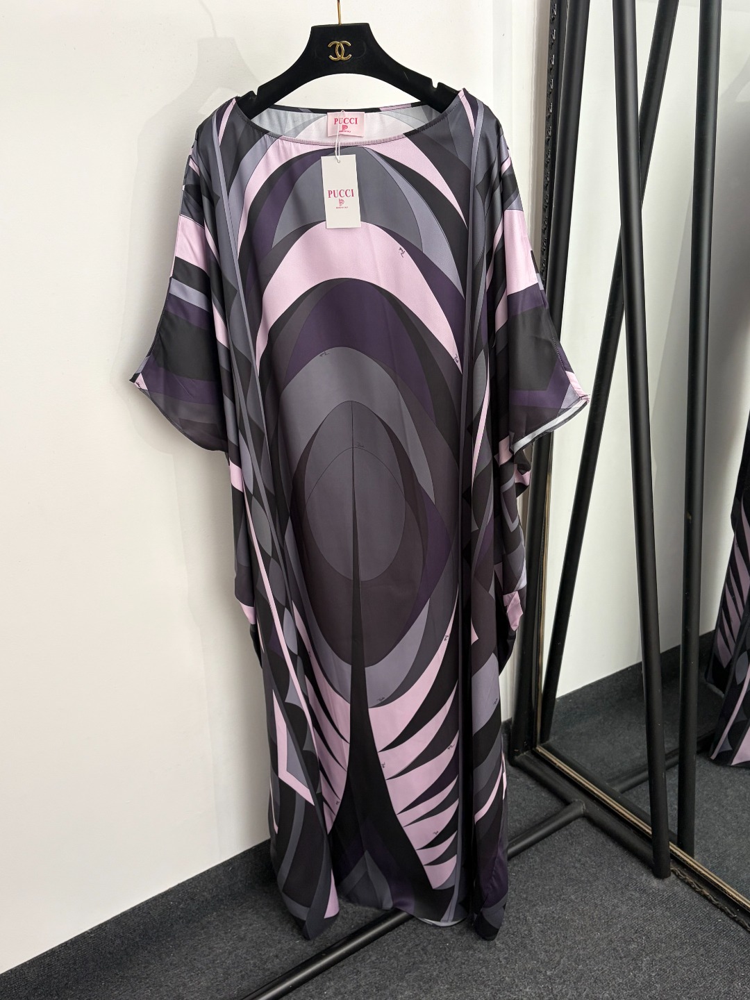 NO:933187,Model number 20265620 Pucc*new style irregular color block printed bat sleeves loose dress, gray, S-XXXL, [M size length 142; weight 0.265kg], women's clothing, skirts,19860909款号20265620 Pucc*新款 不规则拼色印花蝙蝠袖宽松连衣裙,灰色,S-XXXL,【M码长142；重量0.265kg】,女装,skirts,,Women's clothing