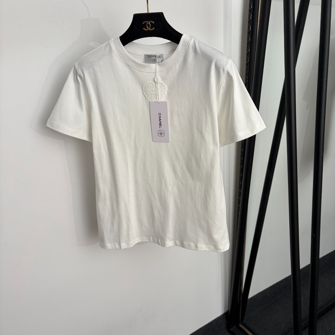 White Crew Neck T-Shirt