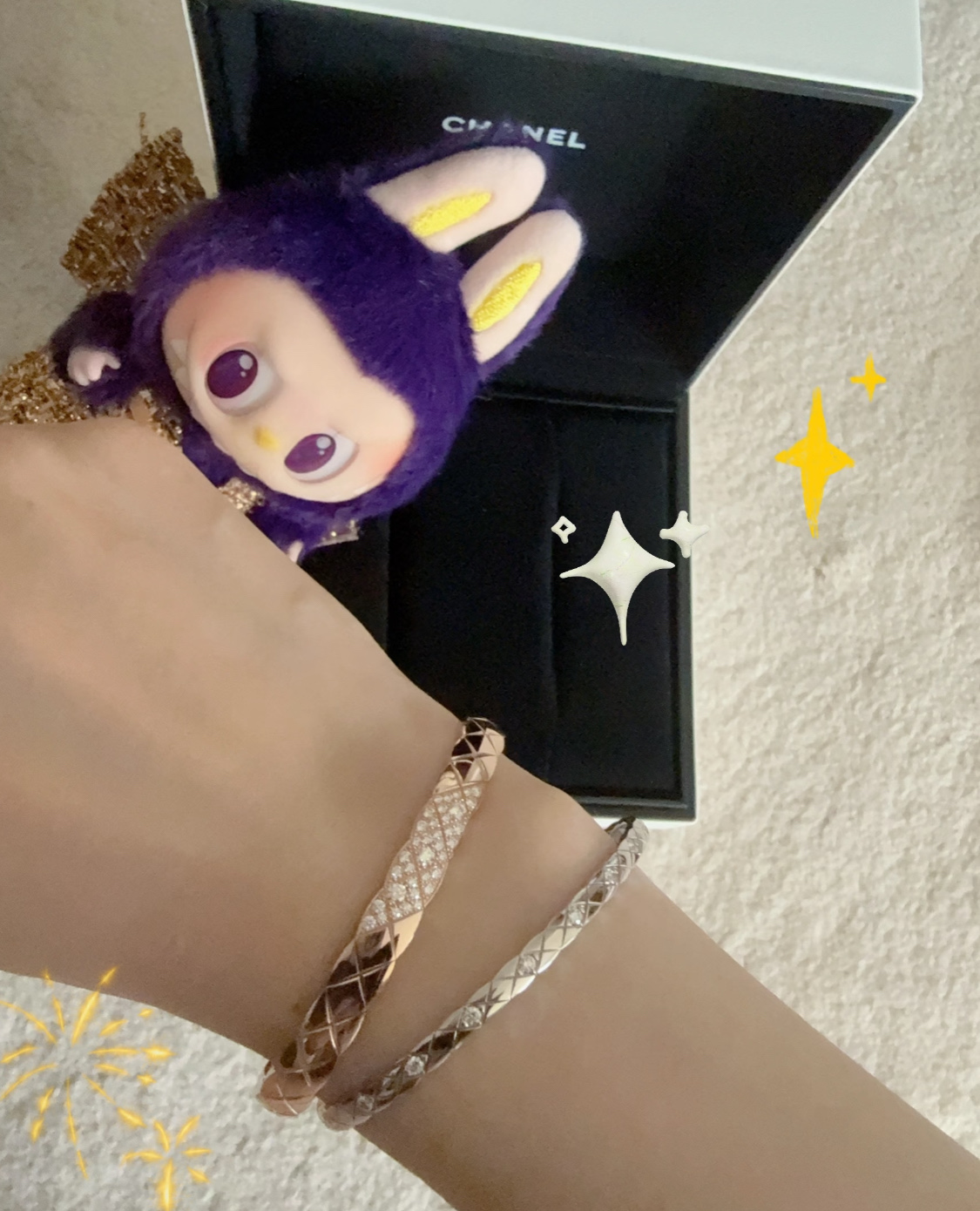 NO:635791,Stacking is the best choice for coco crush~, Cardia high-end jewelry19860909叠戴是coco crush的最佳选择～,,卡迪亚高端饰品,Jewelry