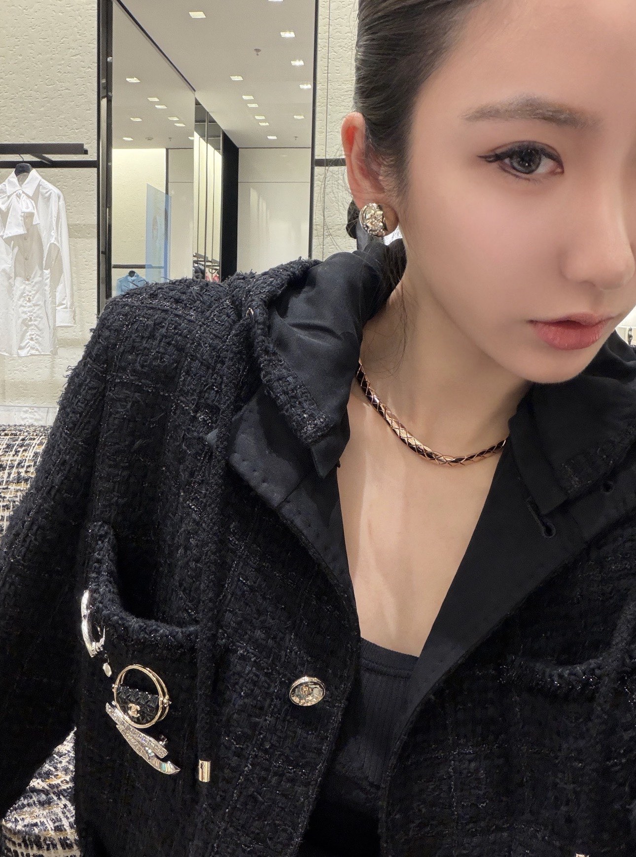 Jennie同款cococrush柔性短项链\n贴合肌肤曲线怎么搭都好看时髦