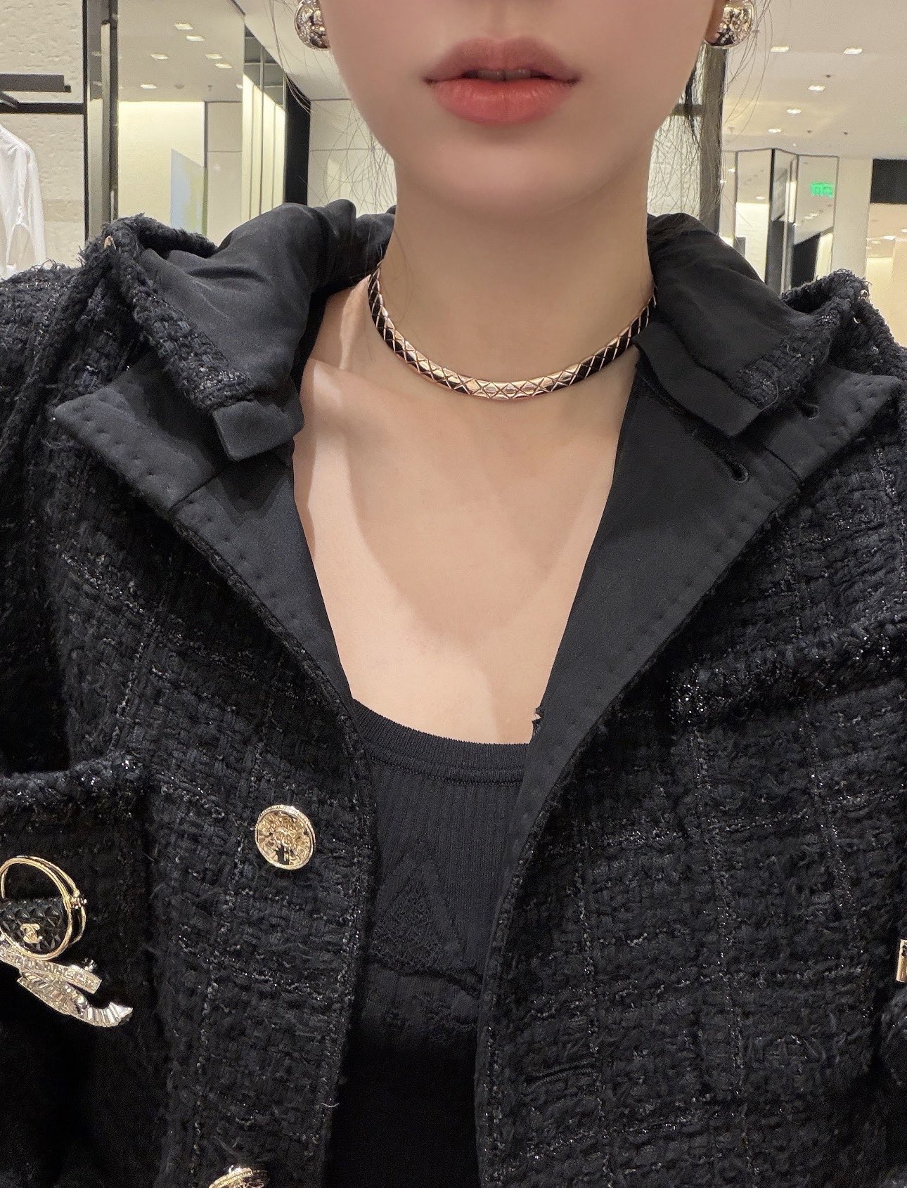 Jennie同款cococrush柔性短项链\n贴合肌肤曲线怎么搭都好看时髦