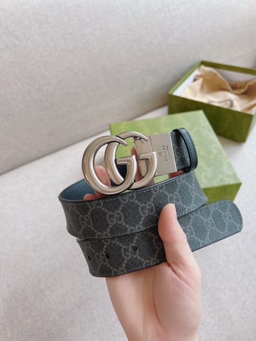 Gucci Men's GG Supreme Belt, 38mm - Iconic Style & Superior Craftsmanship 1 Gucci Men's GG Supreme Belt, 38mm - Iconic Style & Superior Craftsmanship