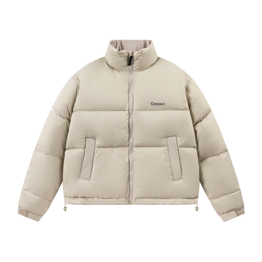 Y.C. 503# Korean Double-Level Short Coats in Almond, Black, Gray (S, M) - 图片 6