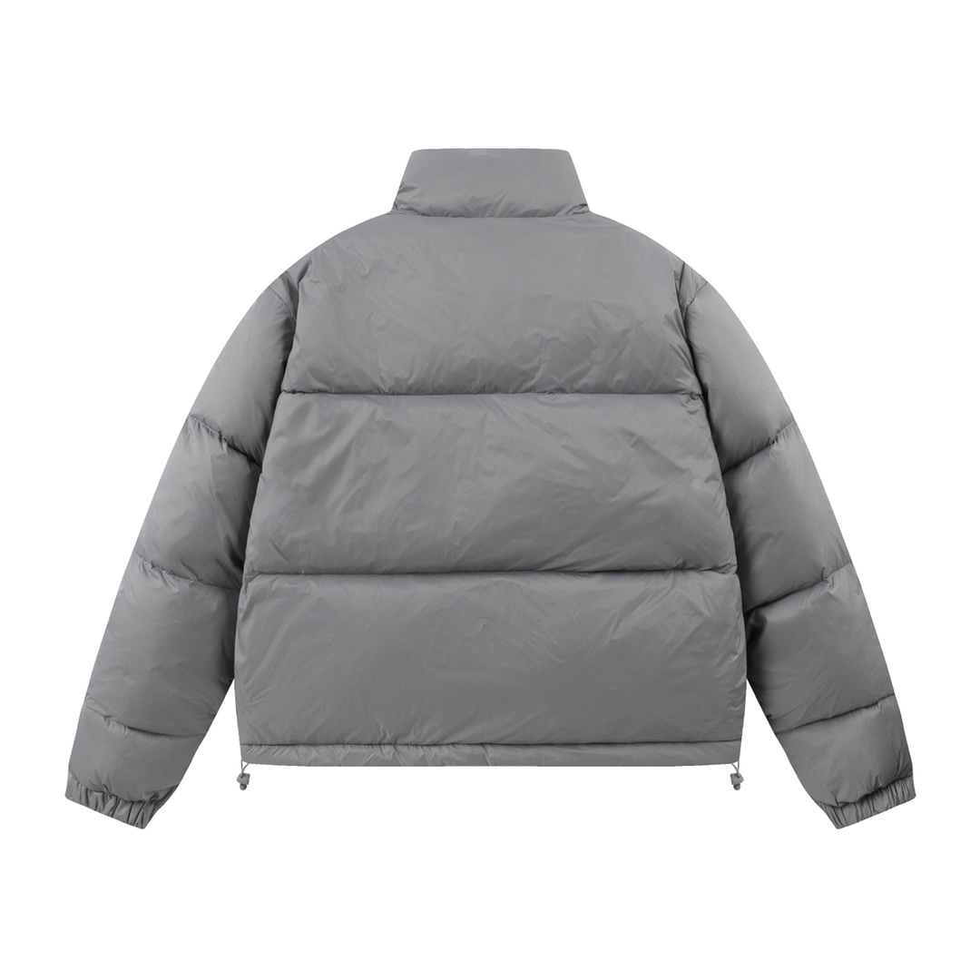 Y.C. 503# Korean Double-Level Short Coats in Almond, Black, Gray (S, M) - 图片 3