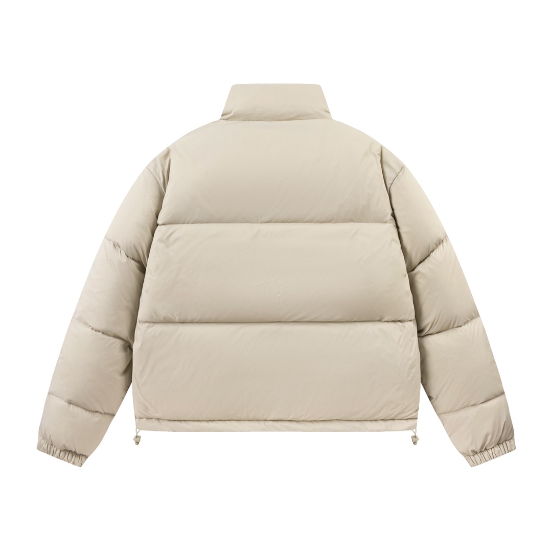 Y.C. 503# Korean Double-Level Short Coats in Almond, Black, Gray (S, M) - 图片 7