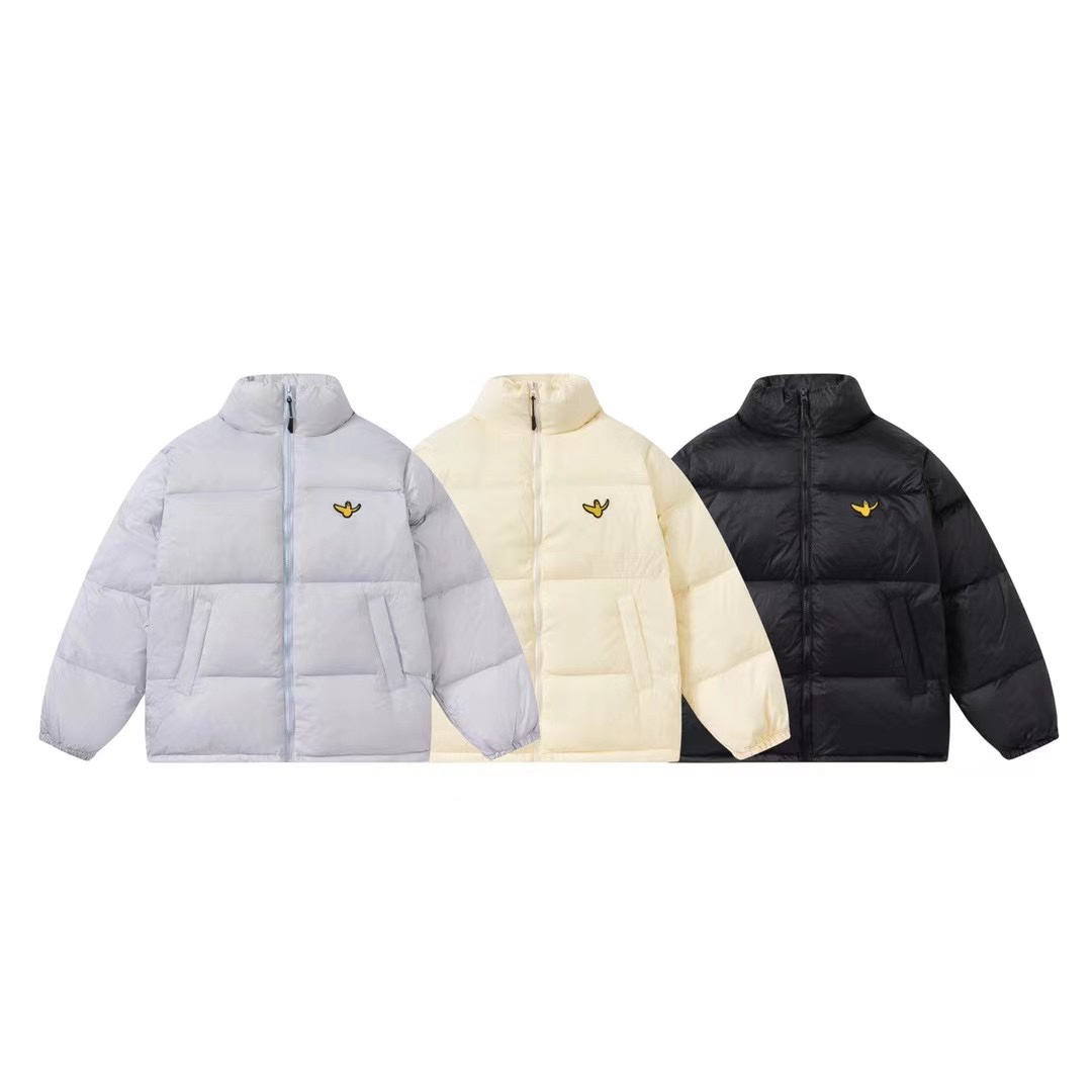 Y.C 501# Korean Brand Embroidered Feathers Flyer: Double-Level Valour in Multiple Colors - 图片 1