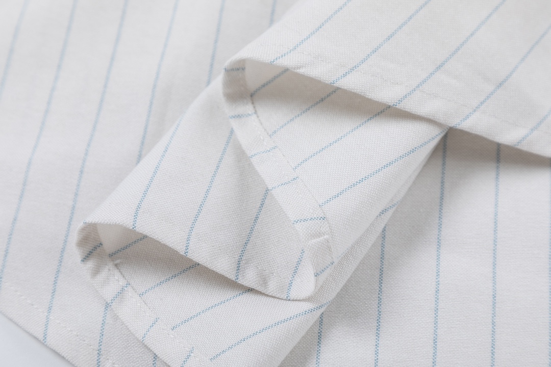 New Heart-Lined Short-Sleeve Shirt by Y.C 826: Custom Fabric, Loose Fit, Various Sizes - 图片 8