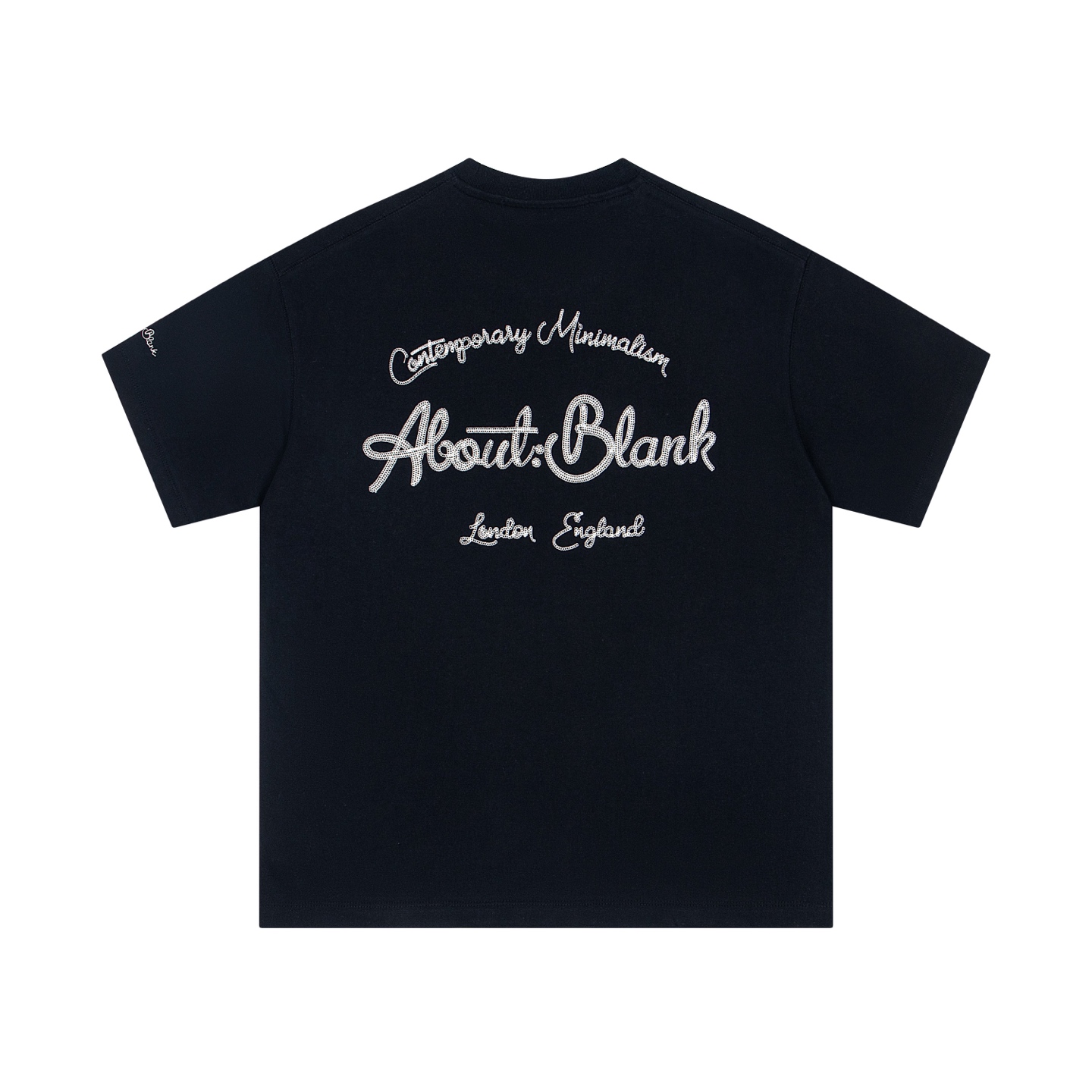 143: Y.C 1109 Blank Embroidered T-Shirt with Air-Comfort Fabric and Iconic Street Style - 图片 5