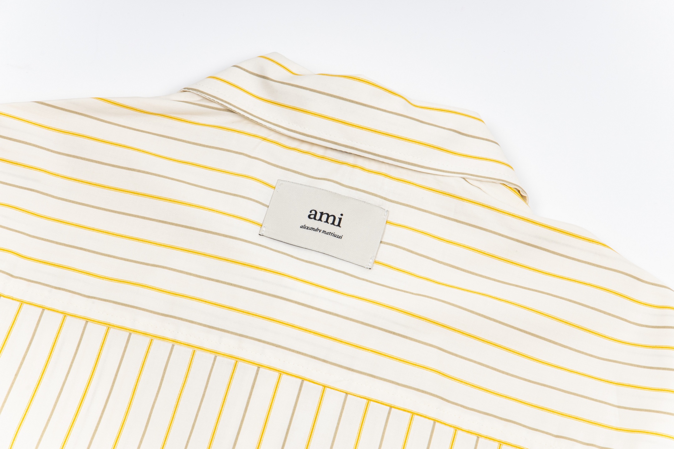 Trendy Y.C 845 Ami Striped Shirt: Stylish, Thin, Identical, Multiple Sizes Available - 图片 7