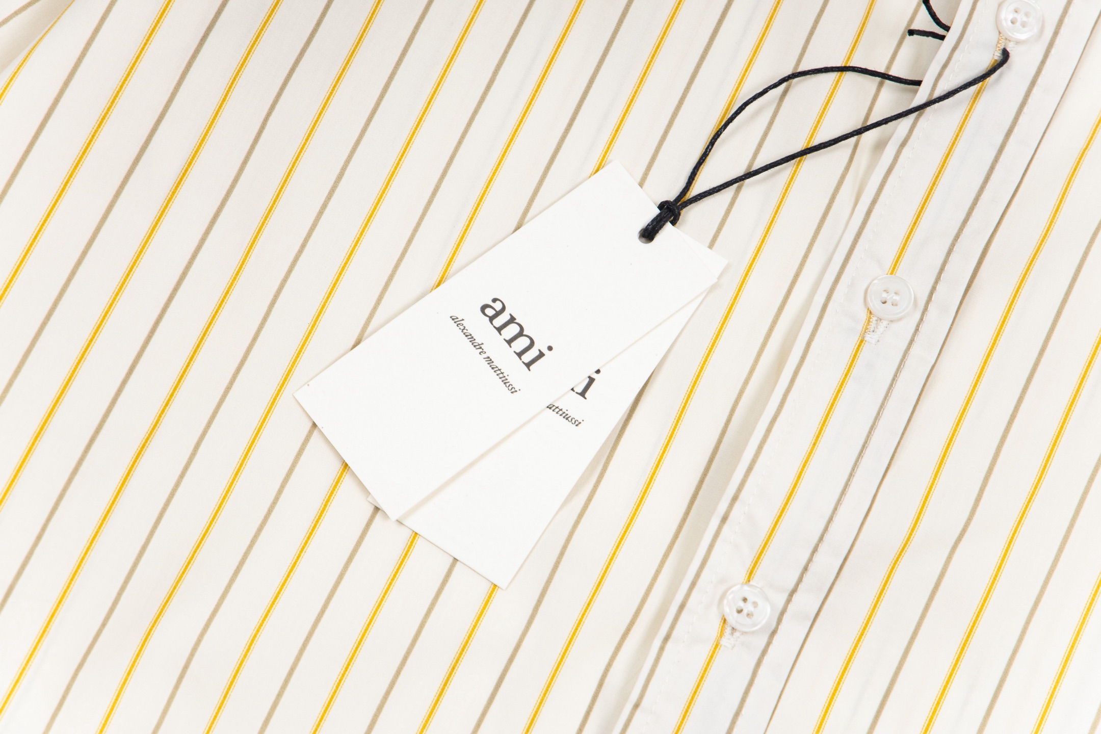 Trendy Y.C 845 Ami Striped Shirt: Stylish, Thin, Identical, Multiple Sizes Available - 图片 9