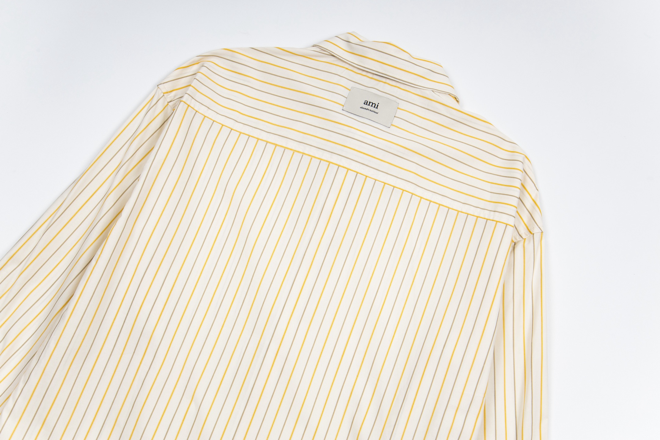 Trendy Y.C 845 Ami Striped Shirt: Stylish, Thin, Identical, Multiple Sizes Available - 图片 6