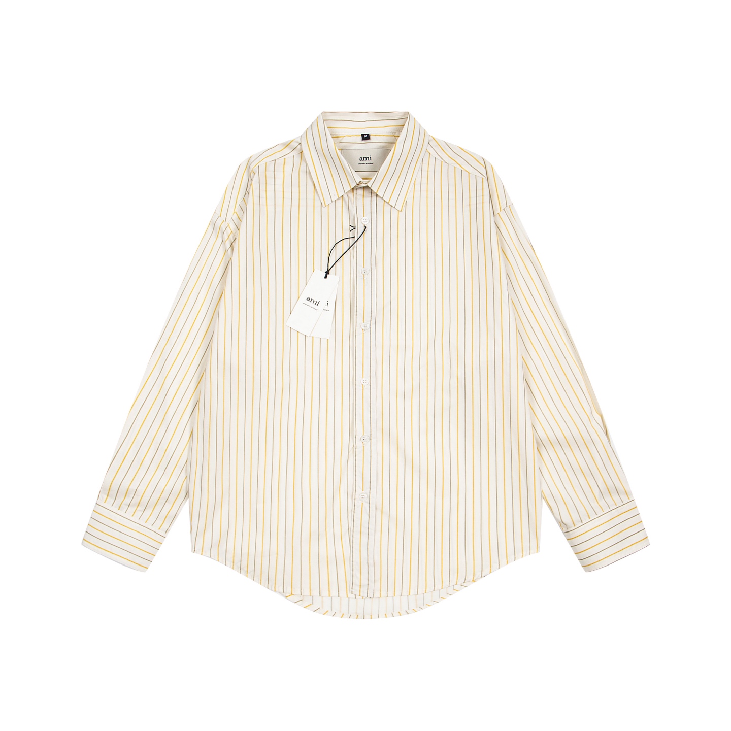 Trendy Y.C 845 Ami Striped Shirt: Stylish, Thin, Identical, Multiple Sizes Available - 图片 2
