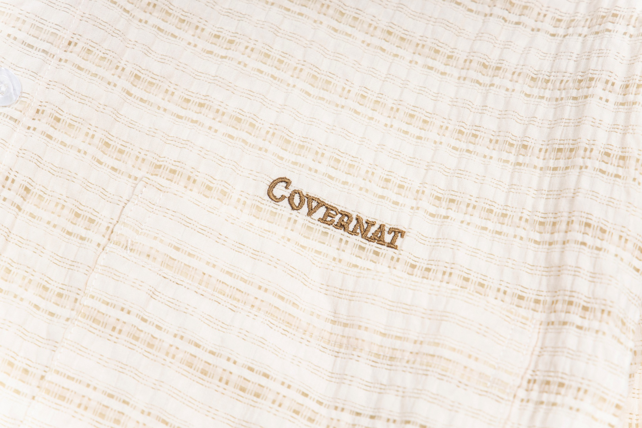 New Arrival: Y.C. 841# Covernat Embroidered Shirt from South Korean Brand - 图片 7