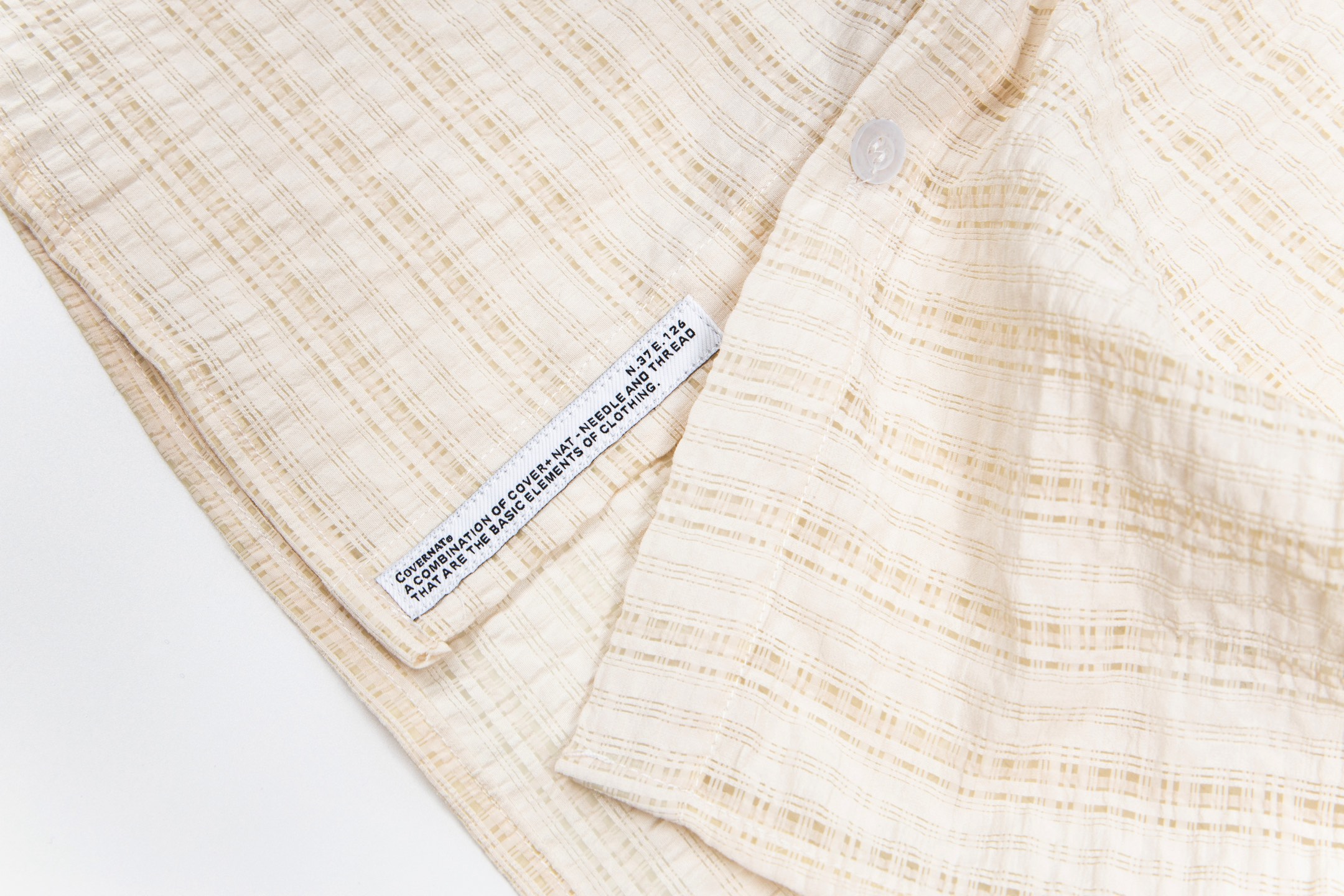 New Arrival: Y.C. 841# Covernat Embroidered Shirt from South Korean Brand - 图片 9
