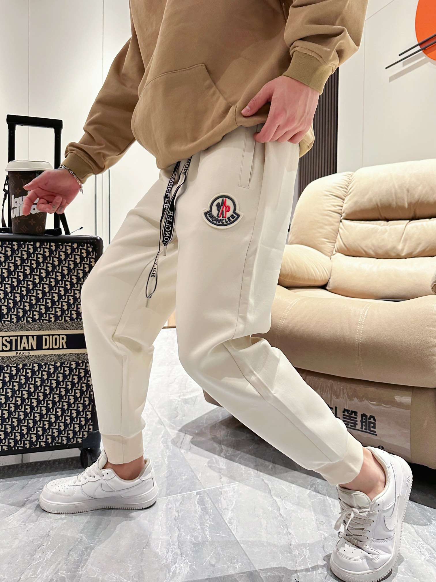 Moncler Kleding Broek Lentecollectie Casual