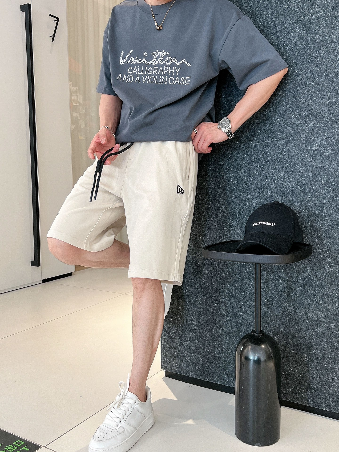 “Men’s Recreational Shorts with Advanced Customized Design and Soft Hand Fabric” - 图片 2