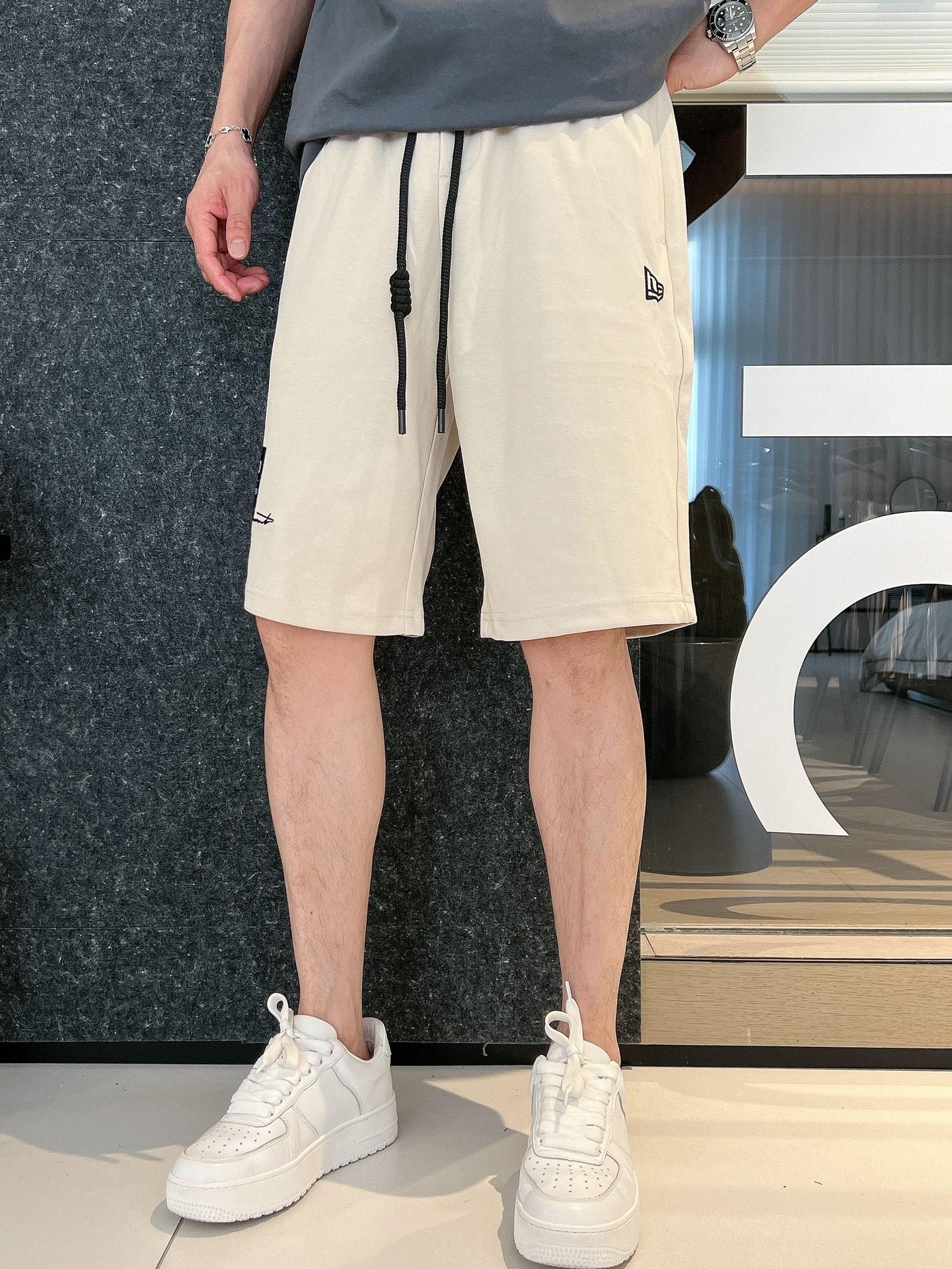 “Men’s Recreational Shorts with Advanced Customized Design and Soft Hand Fabric” - 图片 5