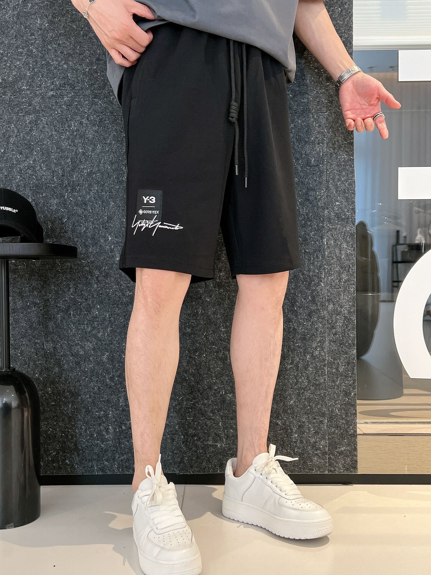 “Men’s Recreational Shorts with Air-Escalation and Original Logo Design in Multiple Sizes”