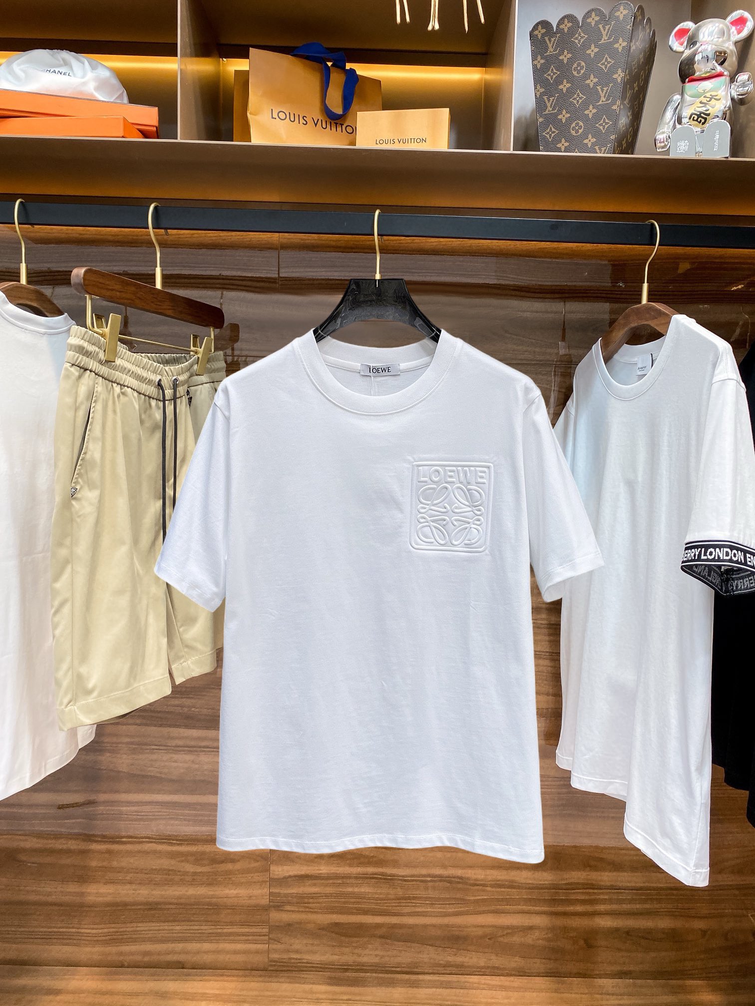 Loewe Kleding T-Shirt Zomercollectie Fashion Korte mouw