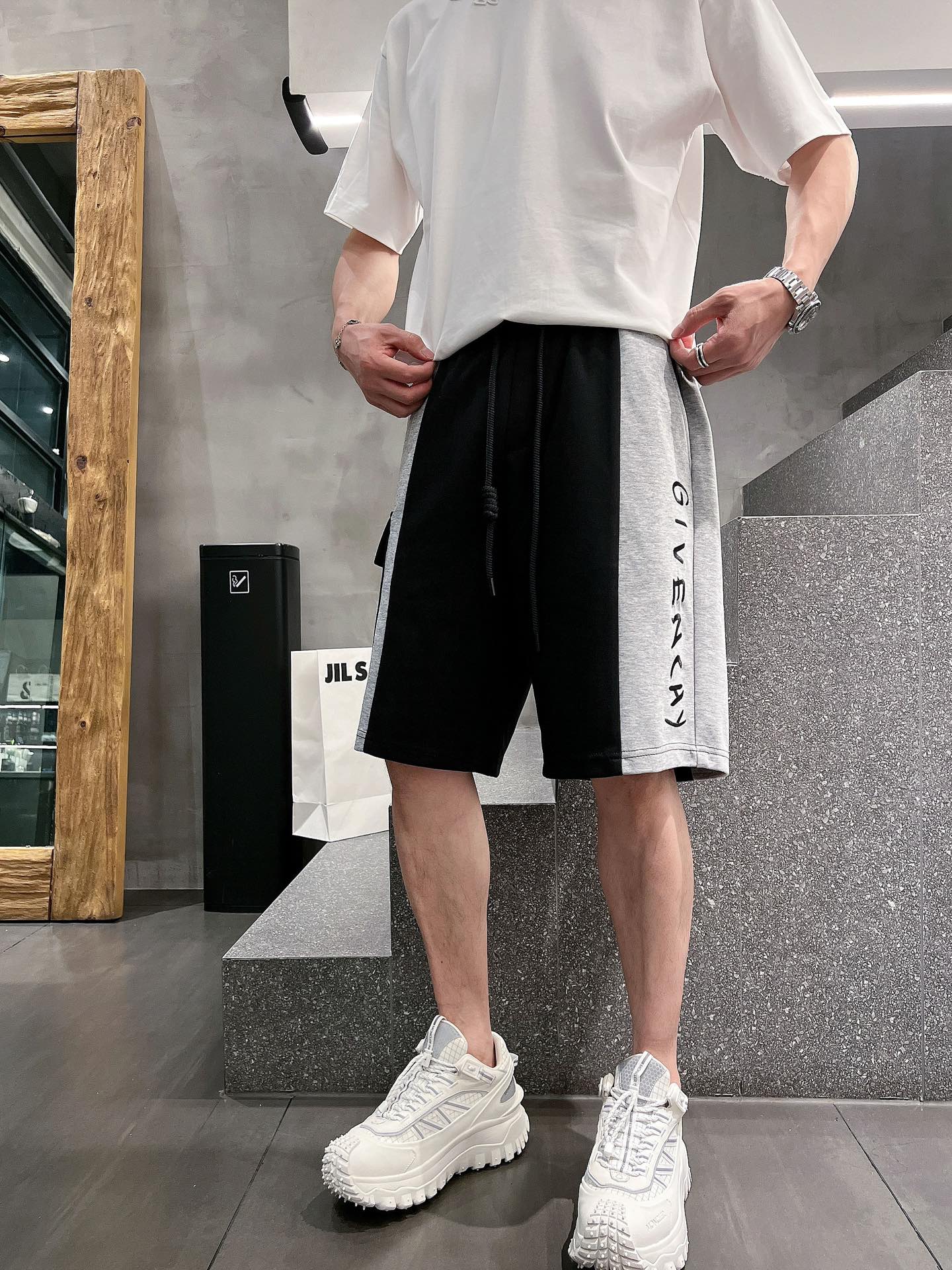 “Top-Level Men’s Leisure Shorts with Advanced Air-Skinned Fabric and Impeccable Details” - 图片 7