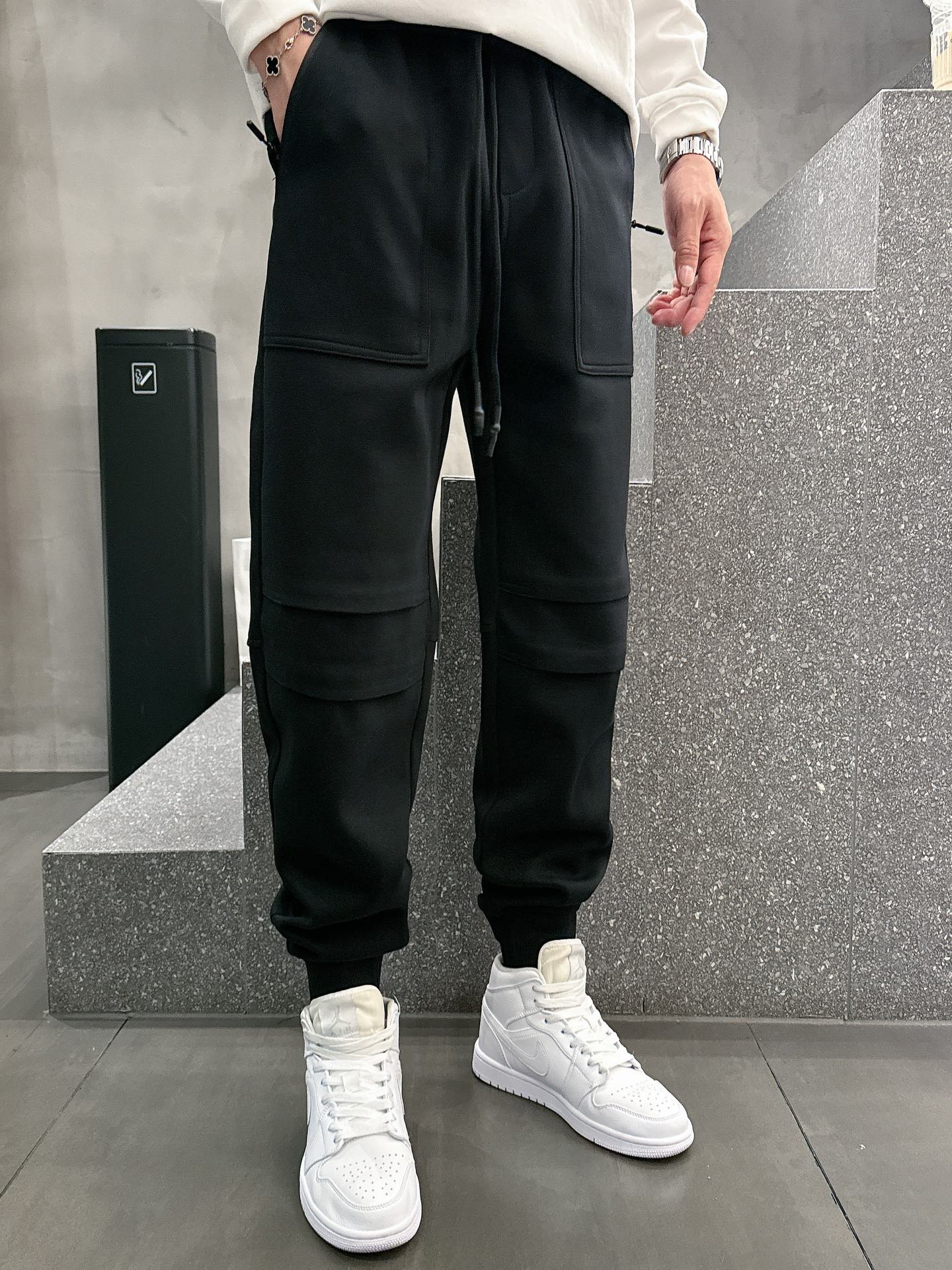 New 2025 Leisure Pants: Classic Logo, Custom Fabrics, Great Comfort, Visibility. Sizes M-3XL. - 图片 7