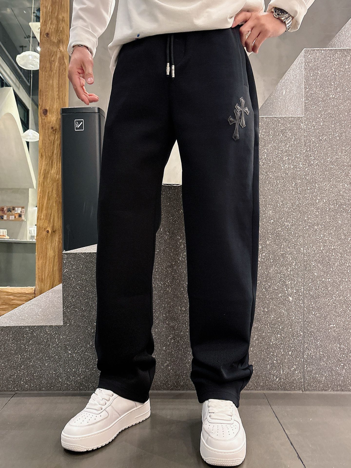 CROCSON 2025 Spring New Leisure Pants: Classic Logo, Custom Fabrics, Great Comfort. - 图片 2