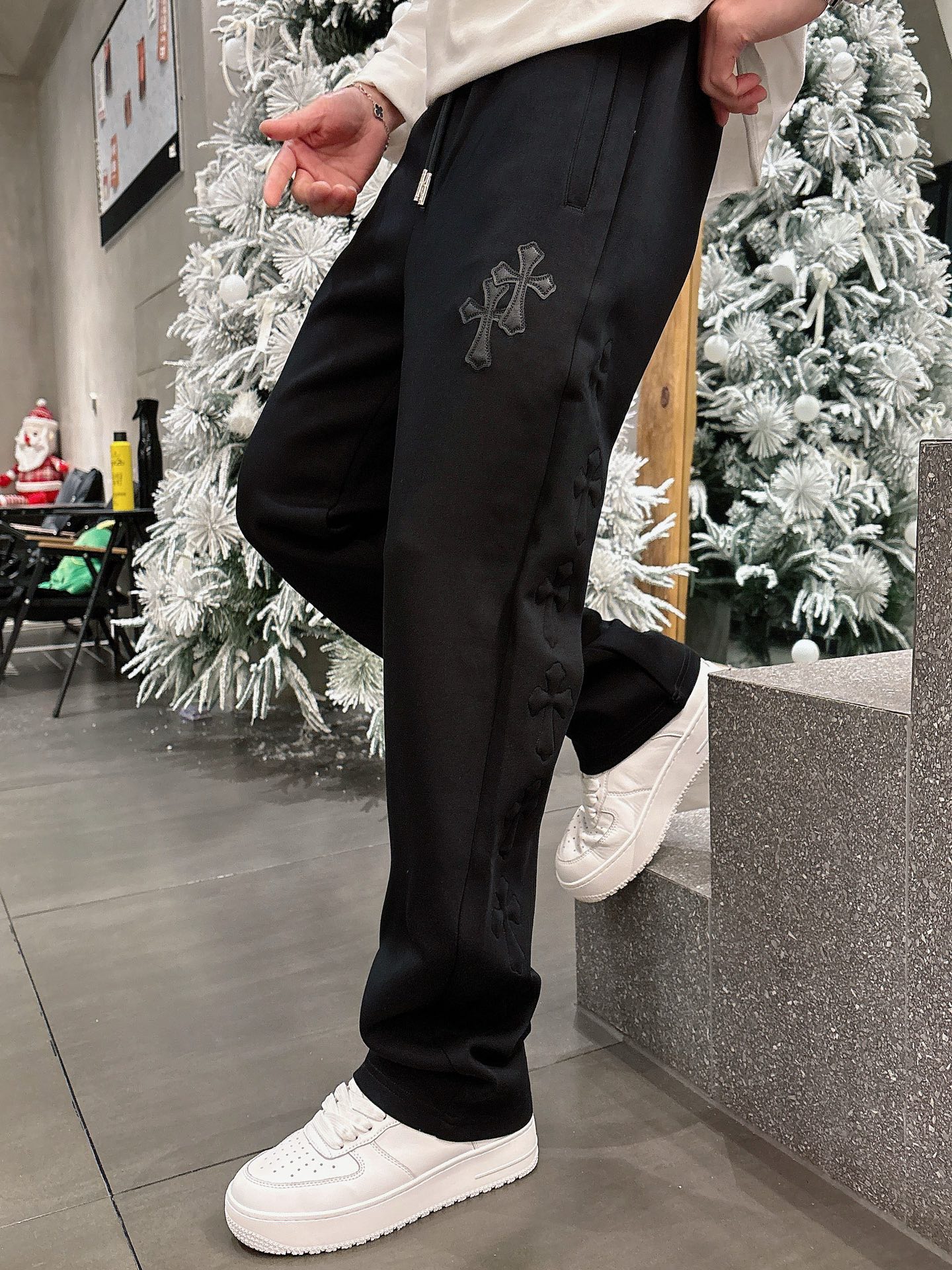 CROCSON 2025 Spring New Leisure Pants: Classic Logo, Custom Fabrics, Great Comfort. - 图片 5