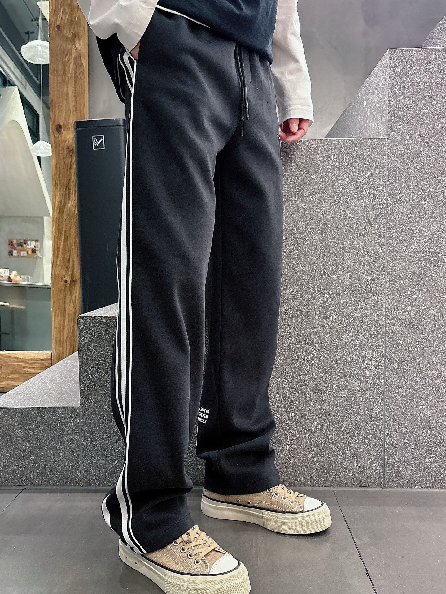 “New 2025 Classic Logo Leisure Pants: Custom Fabrics, Great Comfort, Highly Visible” - 图片 8