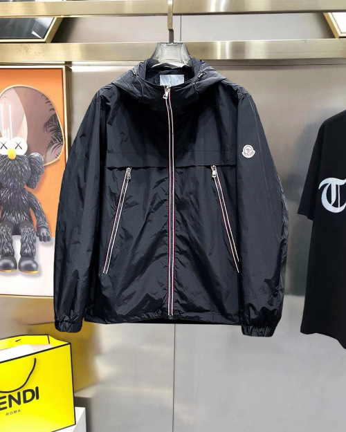 Moncler Men's 2025SS Lightweight Hooded Jacket - Breathable & Comfortable