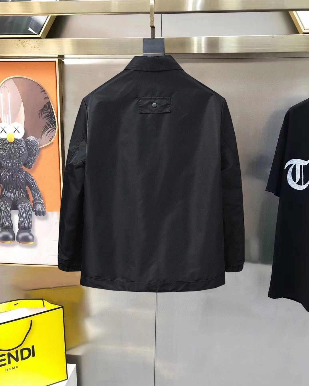 Louis Vuitton 2025SS Men's Black Windbreaker Jacket - High-End Replica 3 i1739014784190 2061 0 9