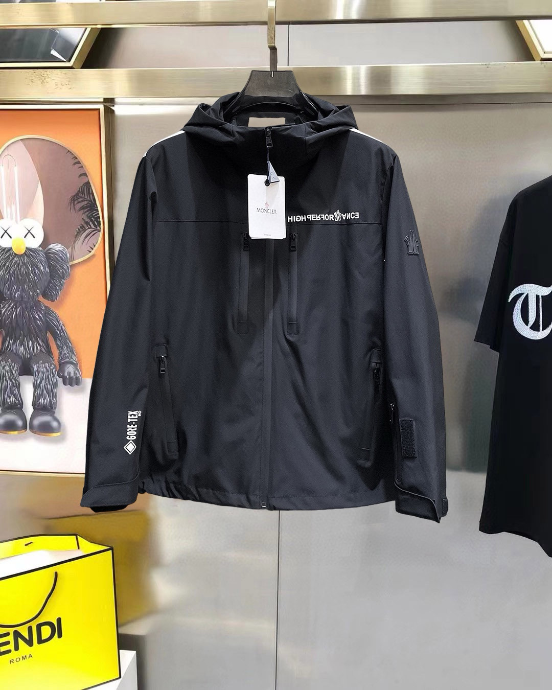 מעיל מקורי חדש לגברים Moncler עם כובע 2 i1739015022189 1515 0 14