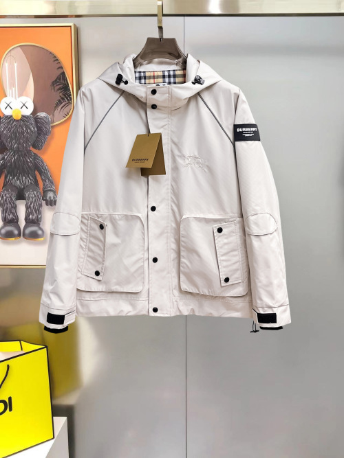 Burberry 2025SS Spring Men's Jacket,High-End Custom Fabric,Comfortable and Breathable 1 Burberry 2025SS Spring Men's Jacket,High-End Custom Fabric,Comfortable and Breathable