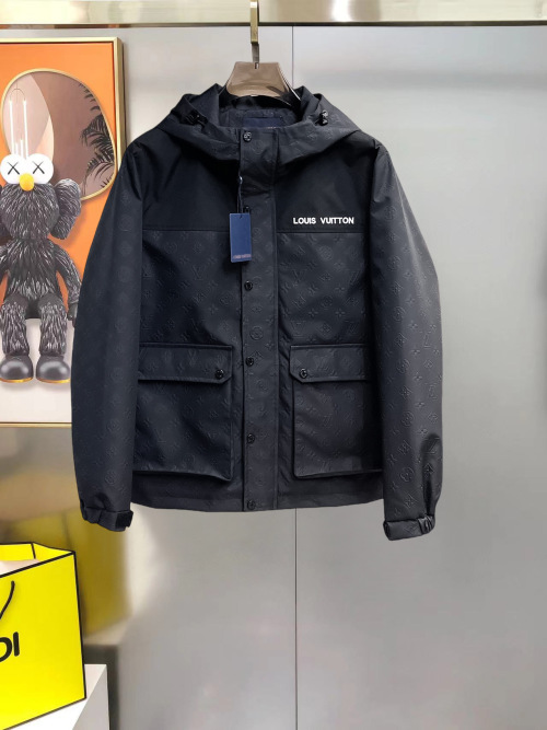Louis Vuitton 2025SS Spring Men's Monogram Jacket, Designer Outerwear Coat 1 Louis Vuitton 2025SS Spring Men's Monogram Jacket, Designer Outerwear Coat