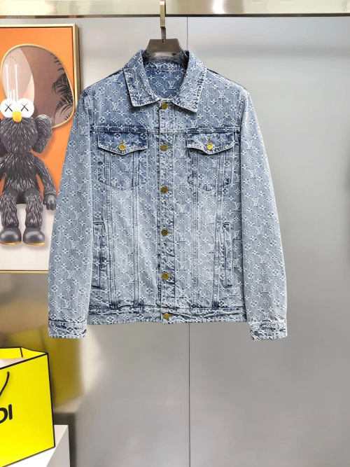 Veste en Jean Louis Vuitton Denim Monogram pour Homme - Collection Printemps 1 Veste en Jean Louis Vuitton Denim Monogram pour Homme - Collection Printemps