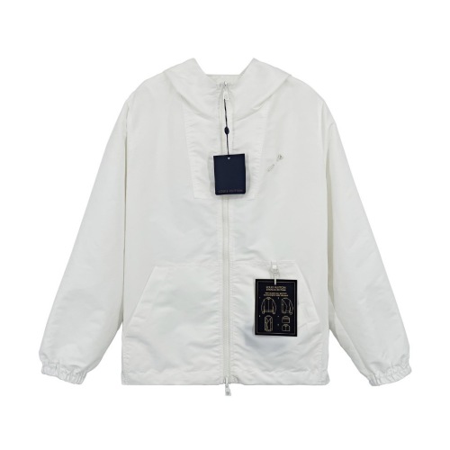 Louis Vuitton 2025SS Men's White Windbreaker Jacket - High-End Replica