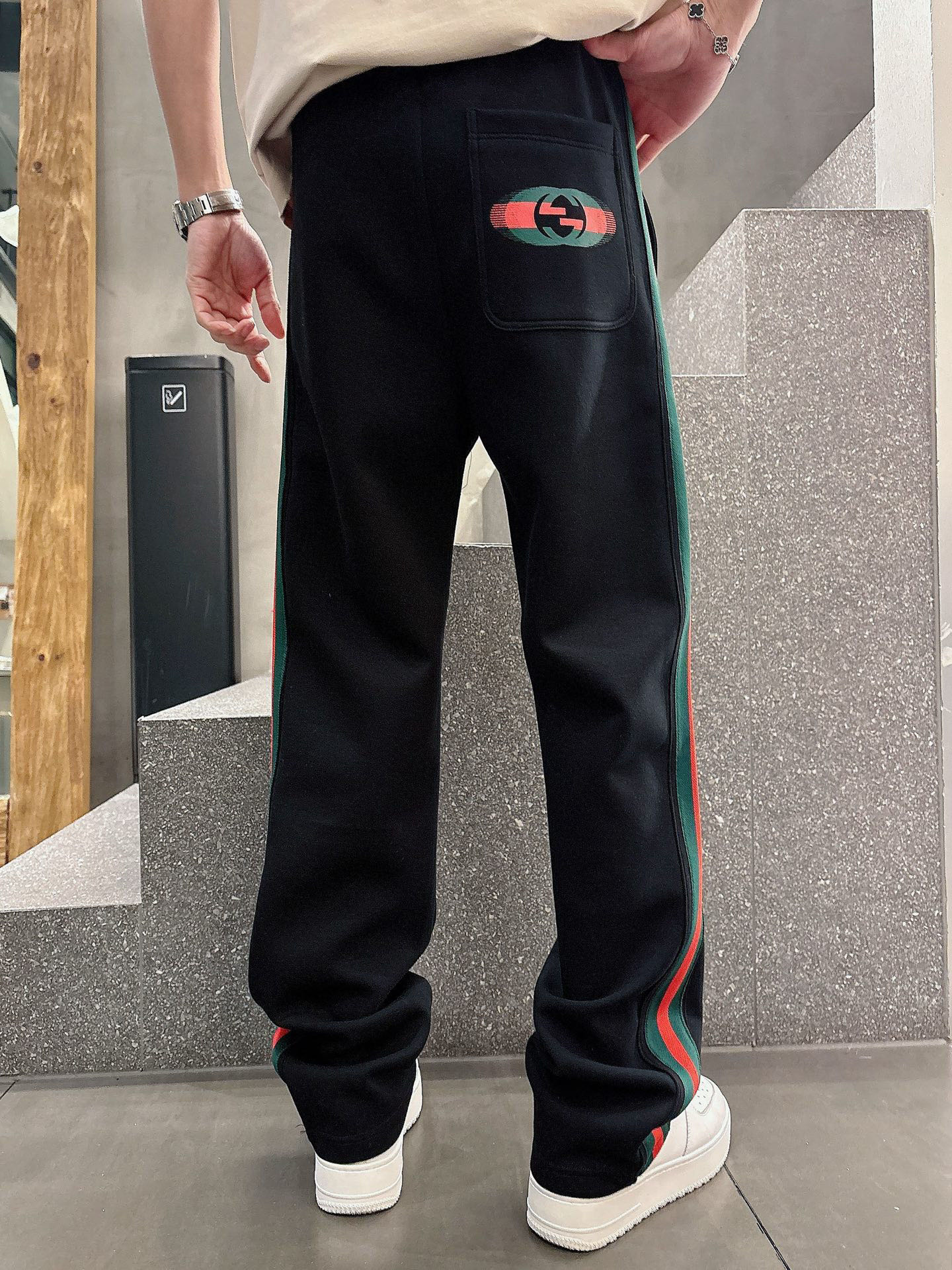 New 2025 Gucci Leisure Pants: Classic Logo, Custom Fabrics, Great Comfort. Size M-3XL. - 图片 4