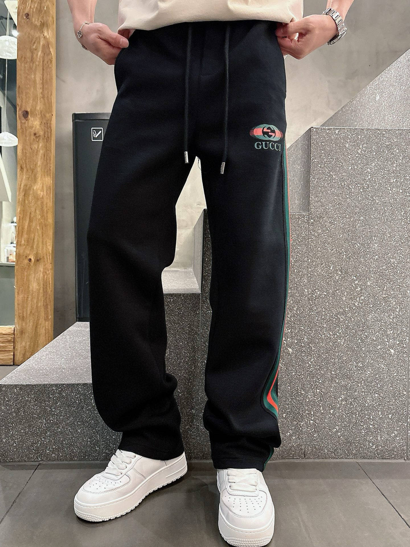 New 2025 Gucci Leisure Pants: Classic Logo, Custom Fabrics, Great Comfort. Size M-3XL. - 图片 7