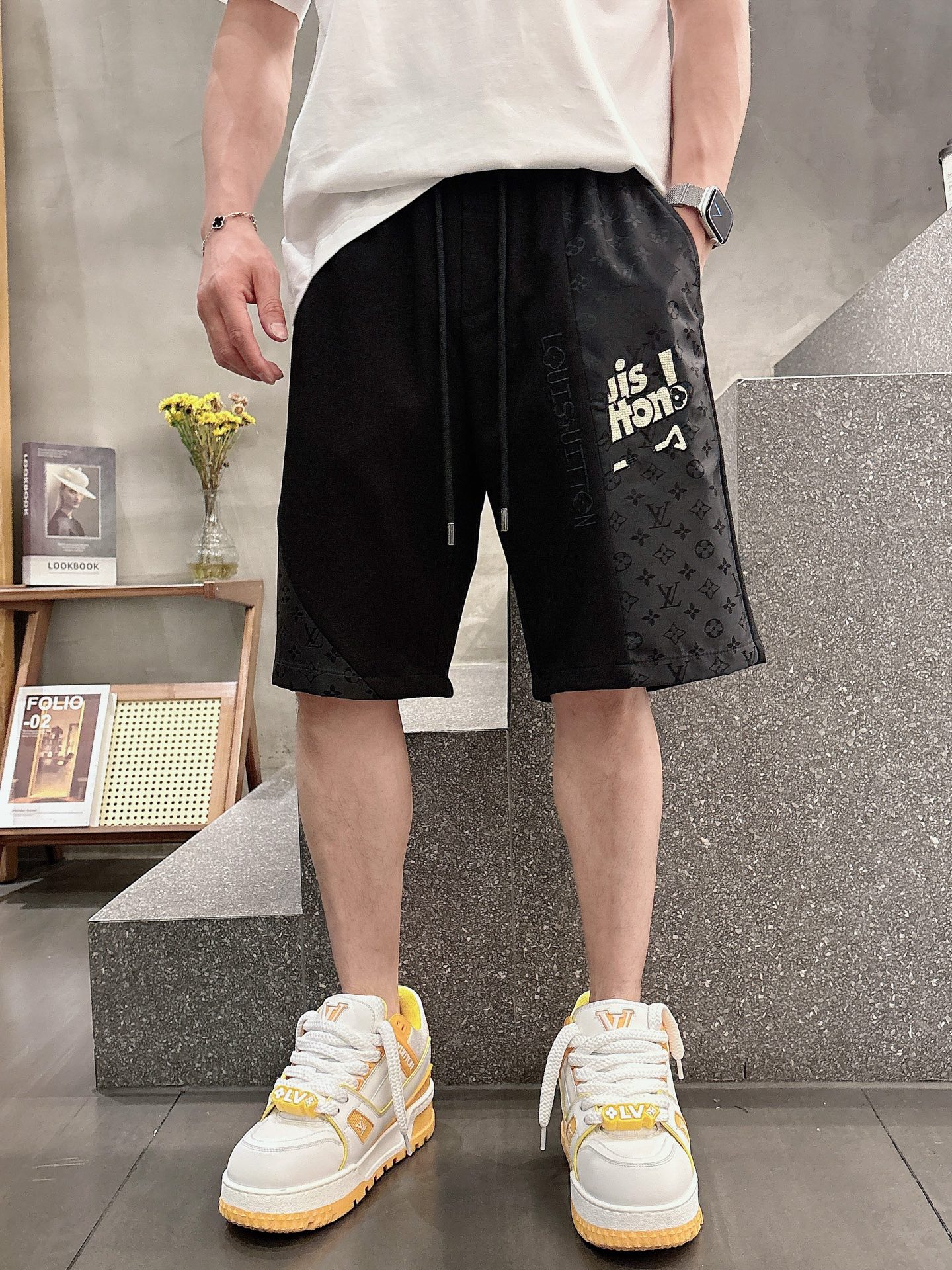 [Summer Shorts]LV Three standards are complete 2025 summer new men
