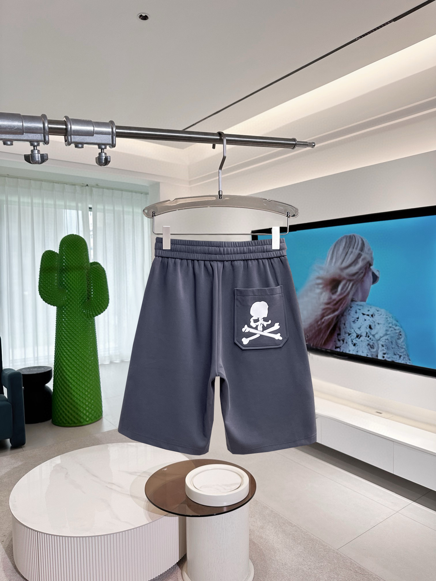 “Men’s Recreational Shorts with Air-Escalation and Original Logo Design, Sizes M-XXXL” - 图片 2