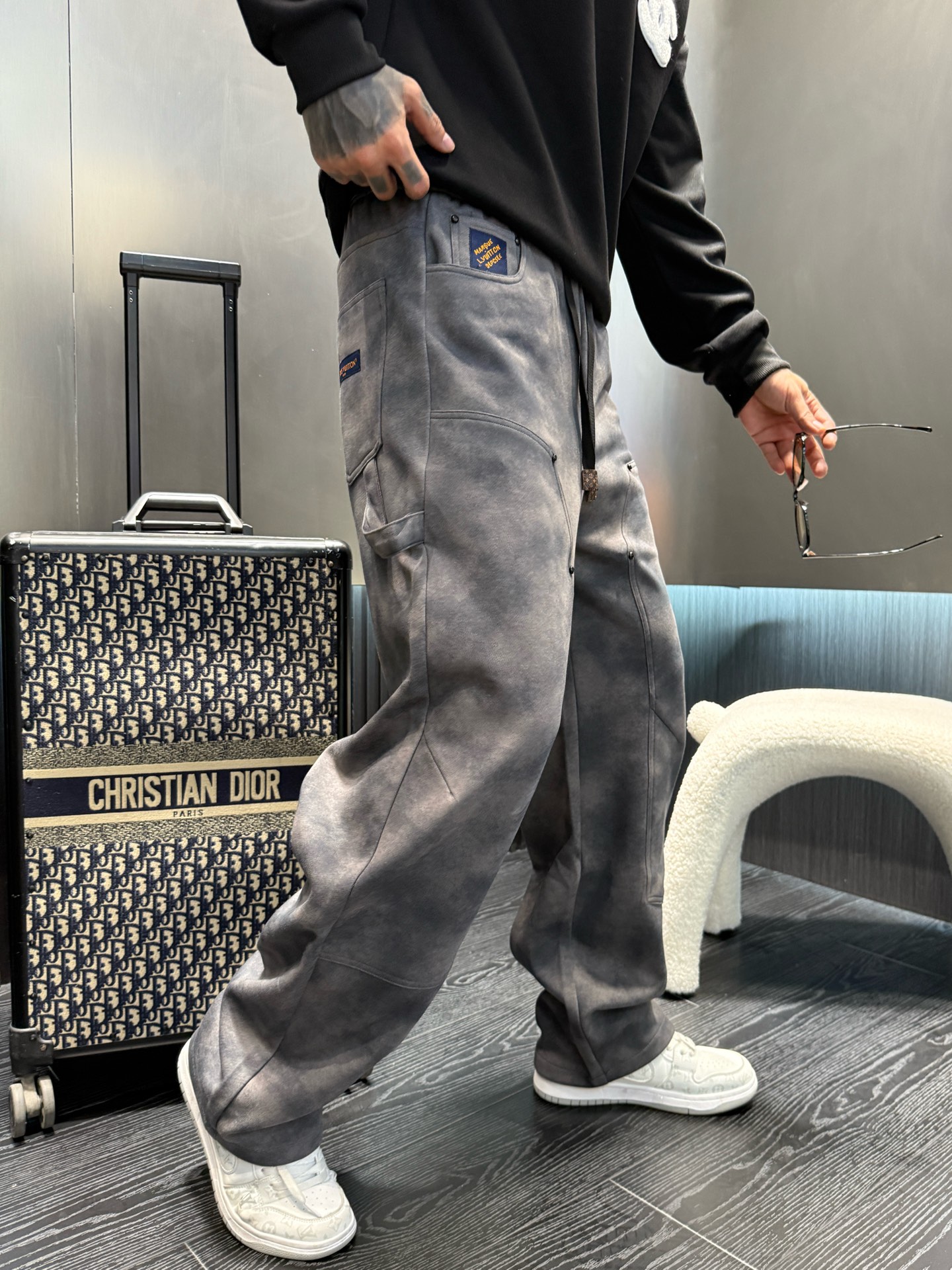 Louis Vuitton Heren Casual Broek - Comfortabele Stijl voor Herfst/Winter 2025